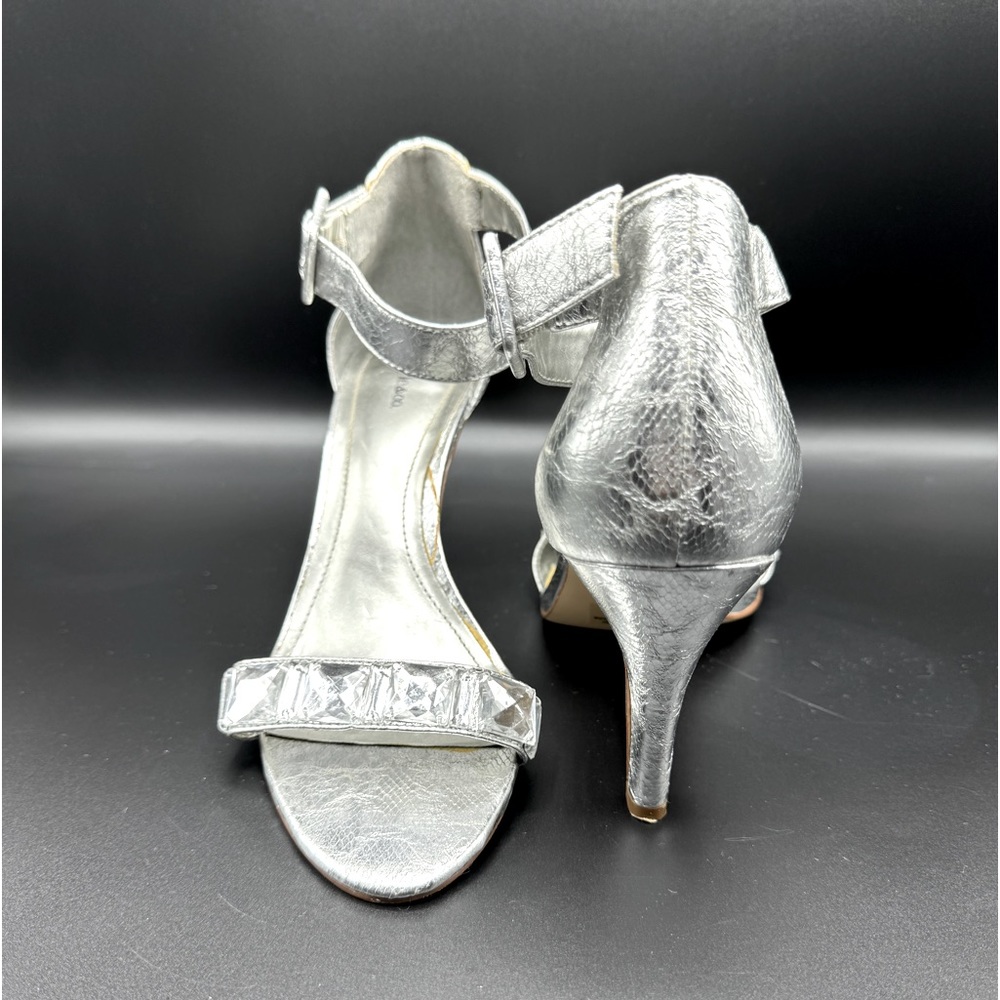 Style&Co sliver high heel sandals. Size 7.5